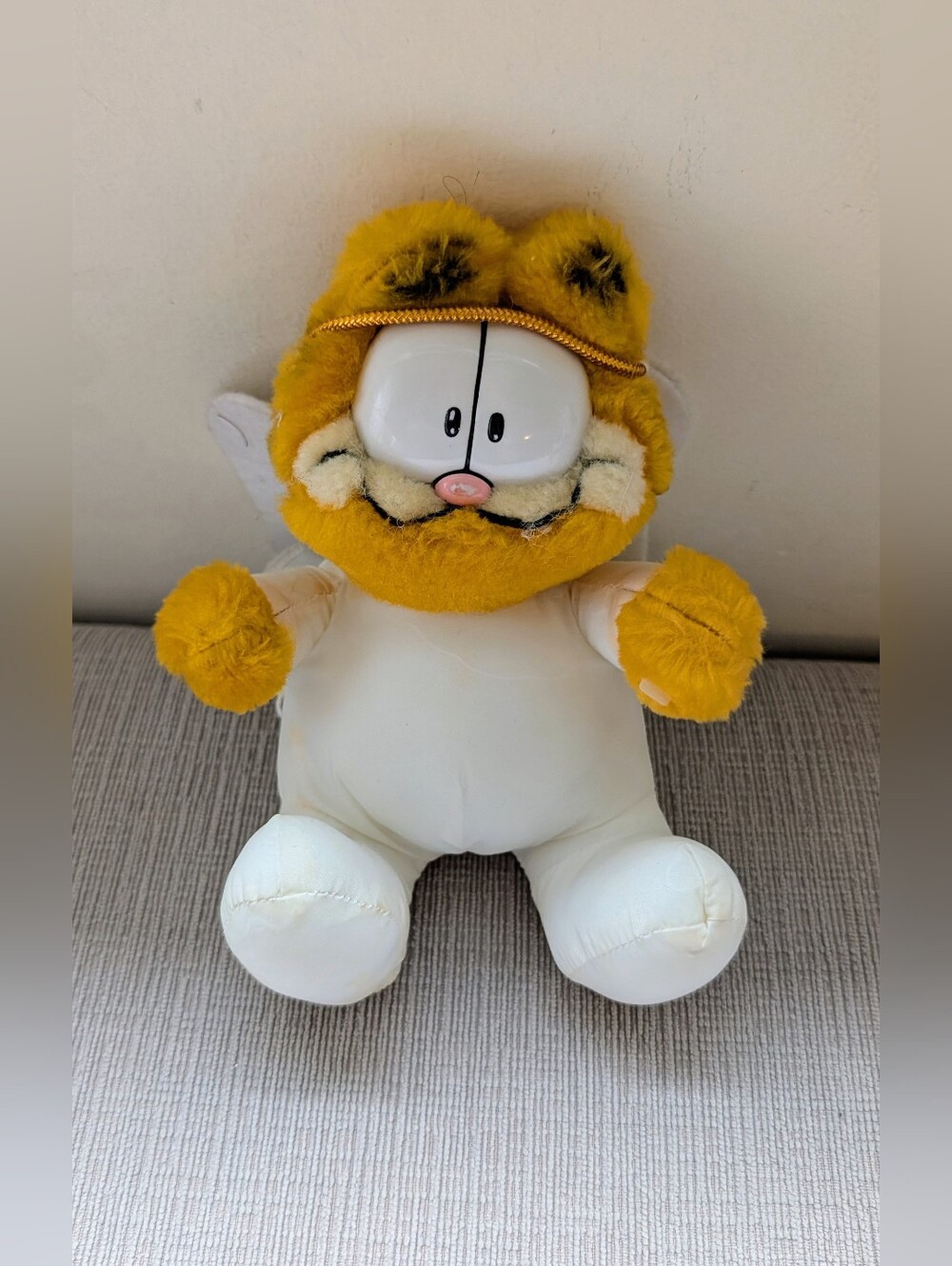 Garfield Plush Toy with Angel Wings